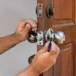 ouverture de porte