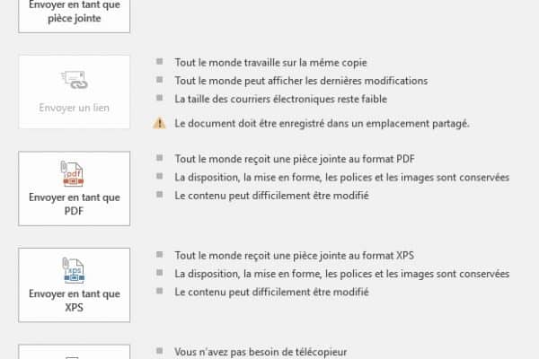Comment envoyer des pièces jointes en format PDF ?