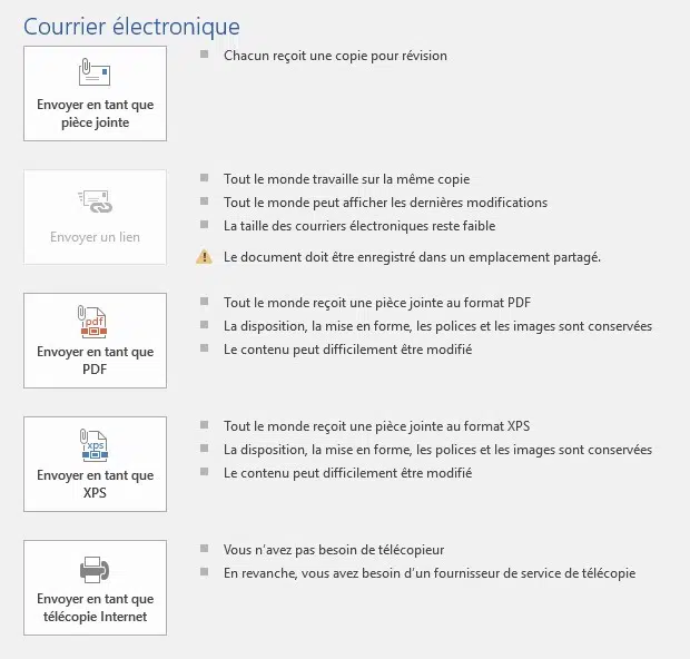 Comment envoyer des pièces jointes en format PDF ?